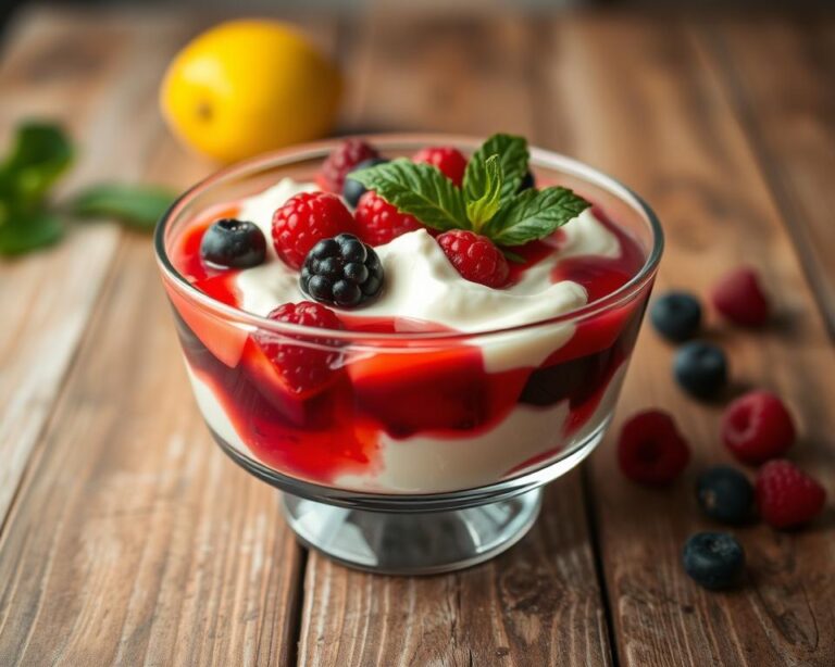 masa z serka mascarpone i galaretki