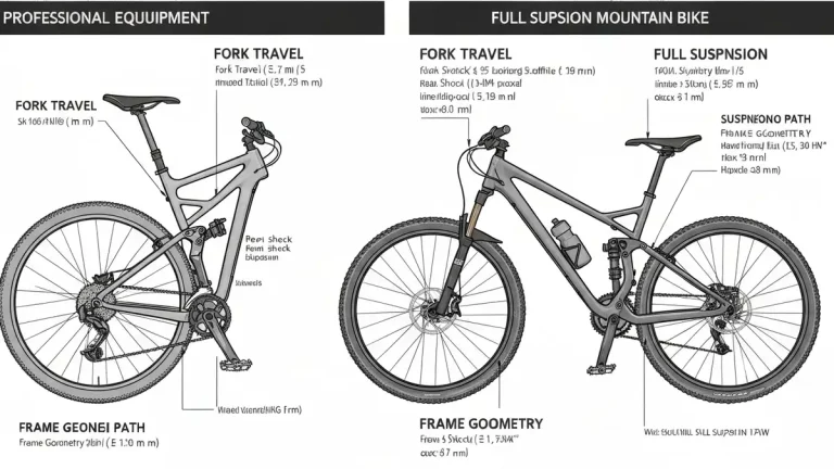 Porównanie roweru MTB hardtail i full suspension - geometria i zawieszenie